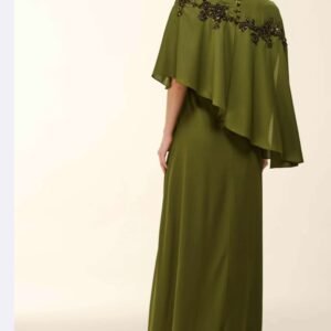 VL9309R VESTIDO CREPE FLUIDO CAPA ASSIME - Imagem 3