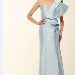 VL3470 VESTIDO ZIBELINE UM OMBRO