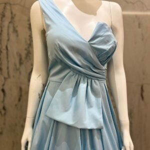 VL1619T VESTIDO LONGO UM OMBRO SO MEIO - Imagem 1