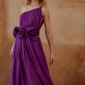 154234VL VESTIDO LONGO OMBRO SO FLOR - Imagem 1