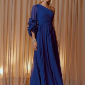 157209VL VESTIDO LONGO UM OMBRO SO - Imagem 1