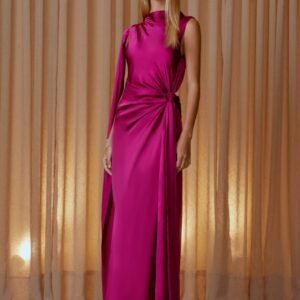 157270VL VESTIDO LONGO NO LATERAL ELIS - Imagem 1