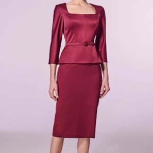 VC1539D VESTIDO MIDI COM MANGA 3/4