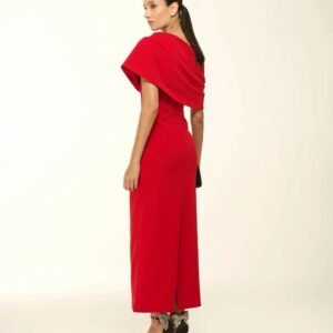 VM2638 VESTIDO OMBRO SO COM DETALHE - Imagem 2