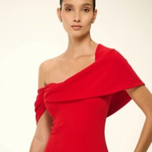VM2638 VESTIDO OMBRO SO COM DETALHE - Imagem 3