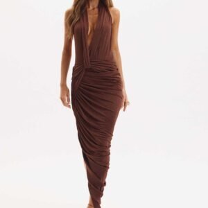 044.25.00984 VESTIDO JESSICA MIDI DRAPEA