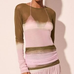 E4924A2986 BLUSA MANGA LONGA COM FRANZID - Imagem 1