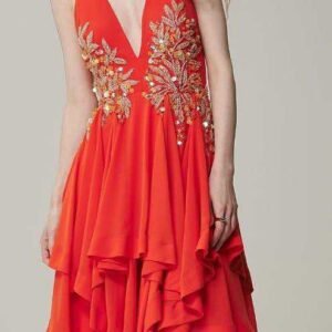80503 VESTIDO CAMADAS ORIGAMI TOP ALCA