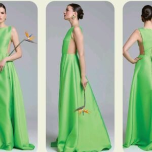 127100 VESTIDO COM TULE LATERAL