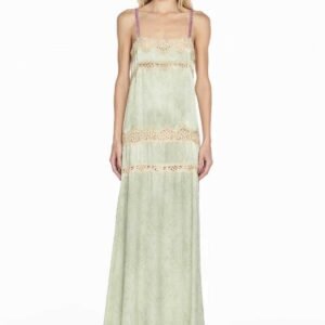 0114480  VESTIDO LONGO CETIM LACO