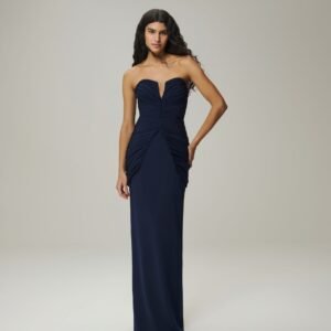 80406 VESTIDO TOP PLISSADO SAIA JUSTA LI - Imagem 1