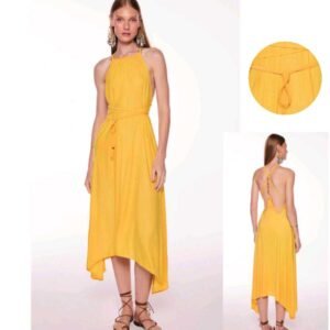 E7041A3062 VESTIDO LONGO AMBAR