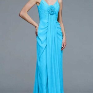 VL2149SP VESTIDO LONGO FLOR DECOTE ALCA