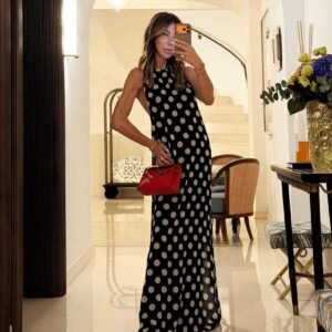 500450007 VESTIDO POA MIDI DECOTE COSTA