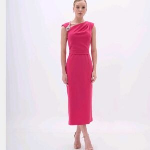 VM266 VESTIDO UM OMBRO